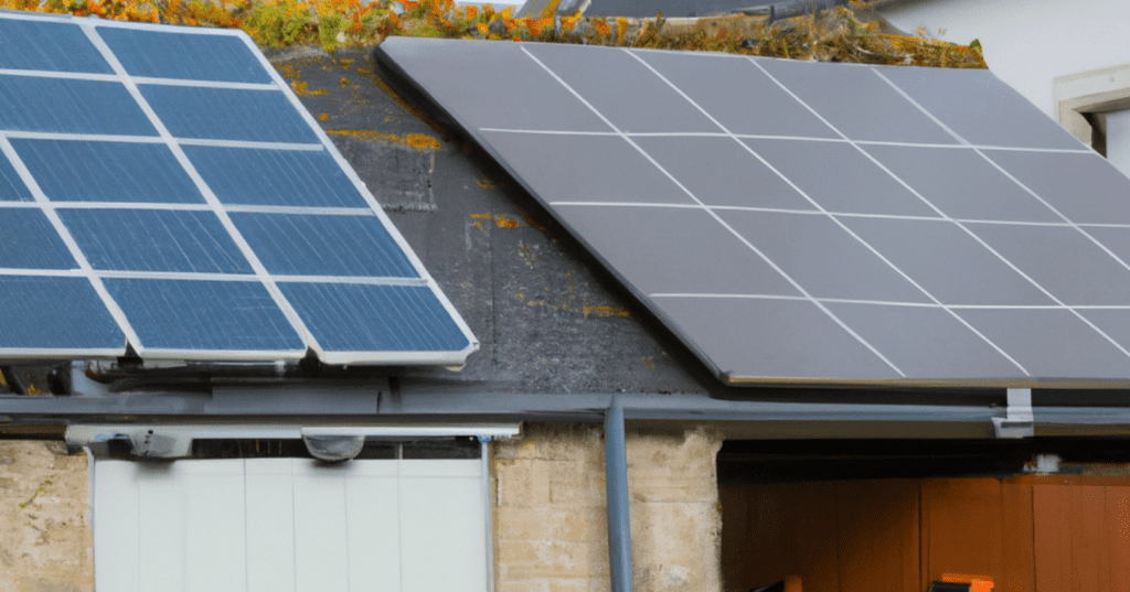 panneaux solaires avec batterie de stockage 